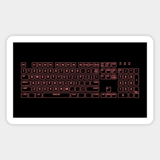 keyboard gamer Symbol Shirt Sticker Tapestry Mug Pillow And More Magnet